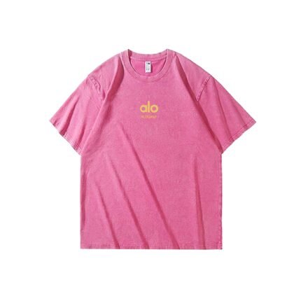 Vintage Acid Wash Snowflake Oversized T-Shirt, Contrast Logo Cotton Casual Tee
