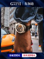 Bonest Gatti Limited-Edition Automatic Watch for Men – Skeleton Sports Timepiece - Image 2
