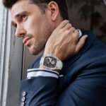 German Automatic Tourbillon Watch for Men – Transparent Skeleton Mechanical Timepiece