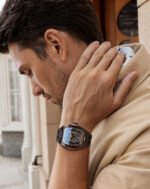 Bonest Gatti Tonneau Skeleton Automatic Sports Watch – Rubber Strap - Image 4
