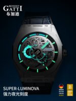 Bonest Gatti Limited-Edition Automatic Watch for Men – Skeleton Sports Timepiece - Image 4