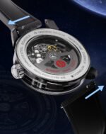 Bonest Gatti BG4003 Round Skeleton Automatic Watch – Nylon Strap - Image 5