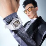 Bonest Gatti Snow Mountain Automatic Watch – Transparent Crystal Tonneau Case
