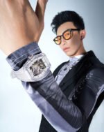 Bonest Gatti Snow Mountain Automatic Watch – Transparent Crystal Tonneau Case