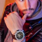 Bonest Gatti Men’s Skeleton Automatic Sports Watch – Silicone Strap