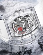 Bonest Gatti Snow Mountain Automatic Watch – Transparent Crystal Tonneau Case - Image 6