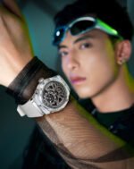 Bonest Gatti Crystal Skeleton Automatic Watch for Men