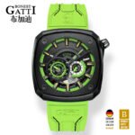 Bonest Gatti BG6601-A Racing Skeleton Automatic Watch – Leather Strap Men’s Watch - Image 7