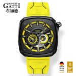 Bonest Gatti BG6601-A Racing Skeleton Automatic Watch – Leather Strap Men’s Watch - Image 6